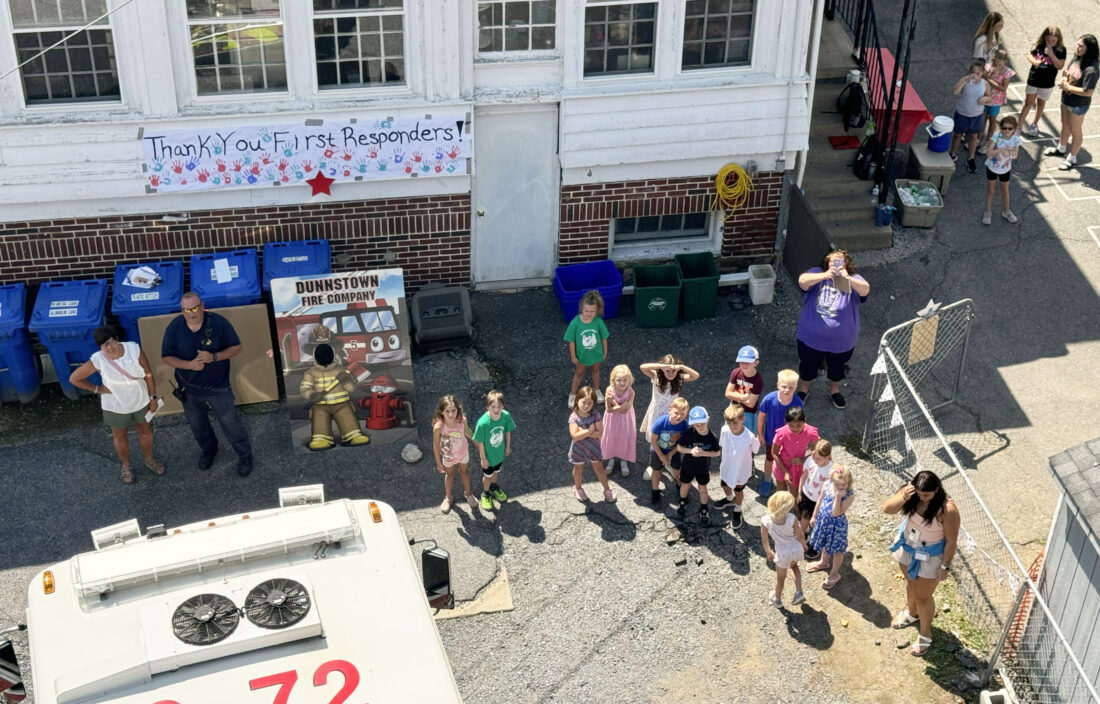 YMCA Summer Day Camp learns about local emergency services News